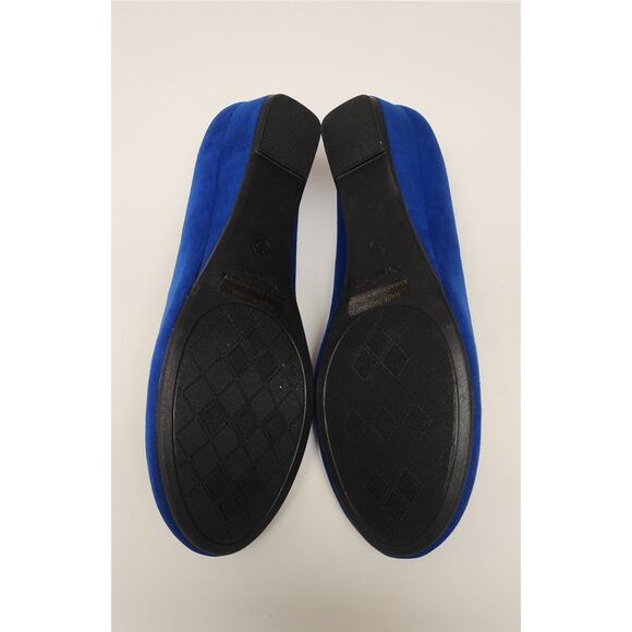 DREAM PAIRS Royal Blue Women's Pump Wedge Heel Round Toe Slip On Shoes US 9.5M - Picture 12 of 12